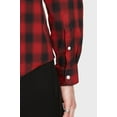 thumbnail image 3 of Bespoken Men's Red Claremont Shirt MSH003011, Red Plaid, X-Large, 3 of 3