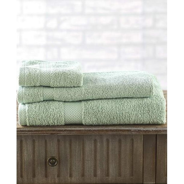 3Pc. LowTwist Bath Towel SetsSage