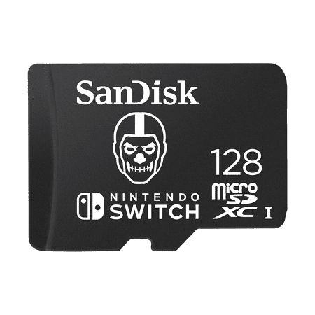Image of SanDisk 128GB microSDXC Memory Card for Nintendo Switch Fortnite Edition - SDSQXAO-128G-GN6ZG
