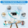 thumbnail image 6 of VBOOX TRABE Dehumidifier for Home, 68 oz Water Tank, (200 sq.ft) Dehumidifiers for Basement, Bathroom, Bedroom with Auto Shut Off, Large Room Dehumidifier with 2 Working Mode, 6 of 7