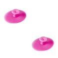 thumbnail image 3 of Seitruly Silicona Cepillo limpio del removedor del cuidado la piel de la limpieza facial Rosa roja 2piezas Seitruly CBP002633, 3 of 5