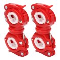 thumbnail image 1 of Cane Holder for Walker Rollator, 2 Set Wheelchairs Walking Cane Holder Simple Installation  for Electric Scooter Red White, 1 of 7