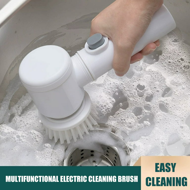Multifunctional Electric Cleaning Brush, Usb Rechargeable Handheld