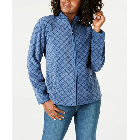 Karen Scott - Zip-Front Jacket - Petite - P/S PETITE