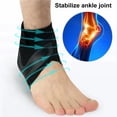 thumbnail image 3 of CSChome Ankle Support Sleeve Sports Ankle Brace Ultra-Thin Elastic Adjustable Stabilizes Joint Breathable, 3 of 6