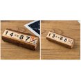 thumbnail image 2 of Bangcool Wood Calendar Creative Natural Decorative Perpetual Calendar Desktop Calendar, 2 of 6