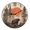 SIXL- 24, variant on Kurmntregon Cabin Bear Wall Clock Black Bear Wildlife Forest Mountain Lodge Wooden Silent Non Ticking Decorative Clock For Living Room, Kitchen, Home,Bathroom, Bedroom, Office Or School Round 10"