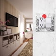 thumbnail image 5 of Yayeee Rocker Switch Wall Plate 1-Gang 4.6"x2.9" Home Decorative Outlet Cover, White Streets, 5 of 6