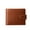 Reddish brown, variant on men's wallet genuine leather 2-fold top layer cowhide multi-card slot wallet wallet