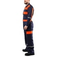 thumbnail image 3 of Kolossus Deluxe Long Sleeve Cotton Blend Coverall with Enhanced Visibility, 3 of 10