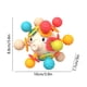 thumbnail image 3 of Juguete para piscina, juguete para bebés, juguete para niños pequeños. Esfera multisensorial texturizada con rotación y suaves sonidos de sonajero. Pelota de actividades de plástico., 3 of 7