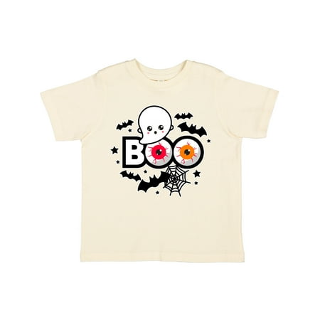 

Inktastic Boo with Ghost Bats and Eyes Gift Toddler Boy or Toddler Girl T-Shirt