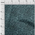 thumbnail image 2 of oneOone Velvet Dark Teal Green Fabric Aian Batik Sewing Material Print Fabric By The Yard 58 Inch Wide, 2 of 4