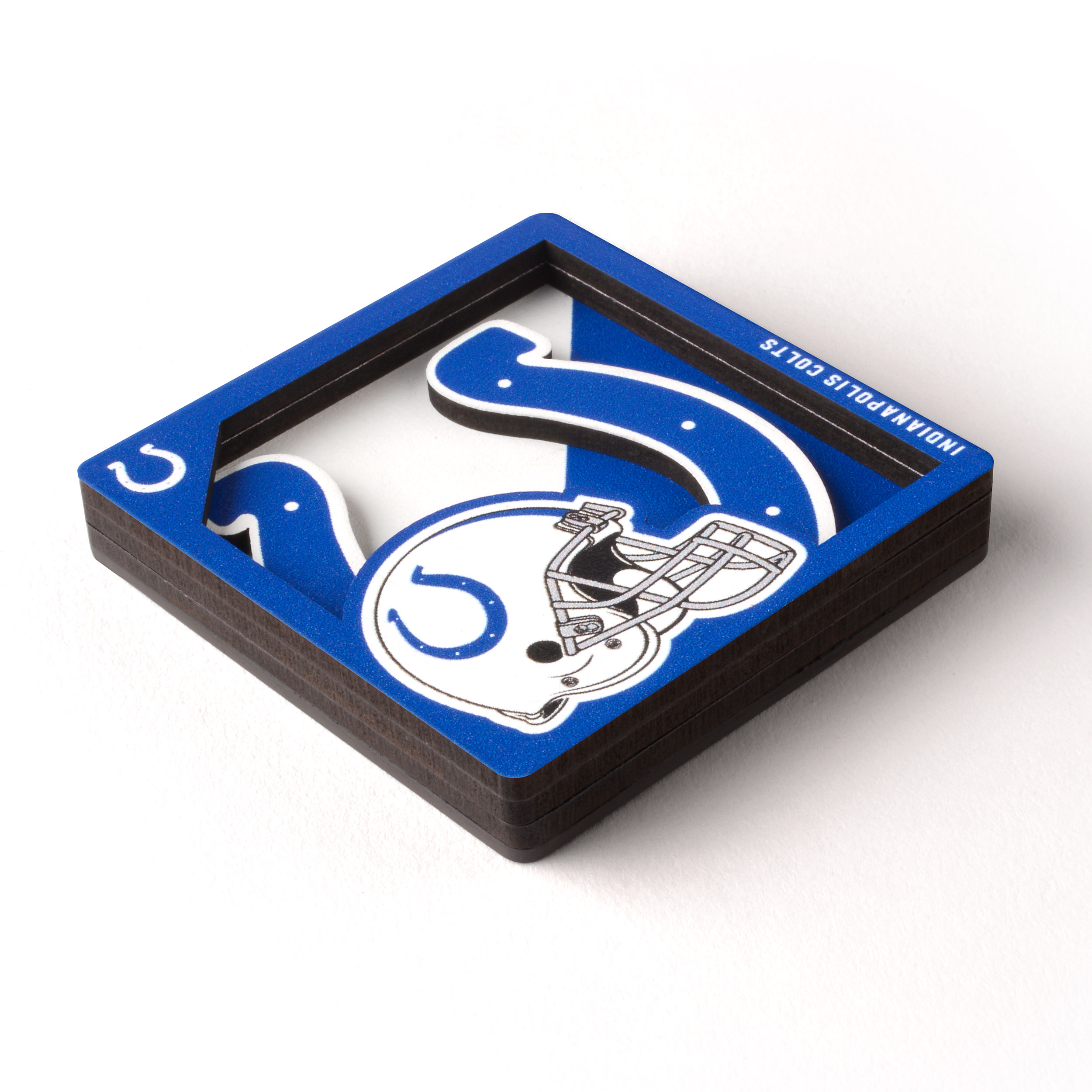 YouTheFan NFL Indianapolis Colts 3D Logo Series Magnet