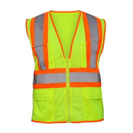 - SAS Safety Corporation 690-2109 Large Yellow Reflective Safety Vest