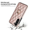 thumbnail image 4 of Allytech Galaxy S23 Plus Case with Finger Ring, 360° Rotatable Ring Holder Kickstand Luxury PU Leather Non-Slip Shockproof Business Women Men Phone Covers for Samsung Galaxy S23 Plus 5G 6.6", Rosegold, 4 of 8