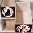 thumbnail image 6 of Roiihwy Moving Bags Storage Bins with Zipper and Reinforced Handle, Sturdy Storage Bags Containers, Portable Cube Storage Organizer for Clothes, Hat, Books(12x10x7in), 6 of 6