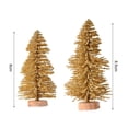 thumbnail image 4 of 8.5cm Mini árbol de Navidad resistente, árbol de Navidad de plástico ornamental, pequeñas plantas falsas para el hogar, 4 of 5