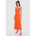 thumbnail image 2 of Women's Pointelle Knit Hem Scoop Neck Crochet Dress, 2 of 3