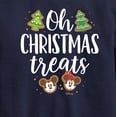 thumbnail image 3 of Disney - Mickey and Minnie Oh Christmas Treats - Toddler & Youth Crewneck Fleece Sweatshirt, 3 of 5