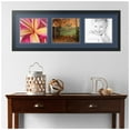 thumbnail image 2 of ArtToFrames Collage Photo Picture Frame with 3 - 8.5x9.5 Openings, Framed in Black with Midnight Blue and Black Mats (CDM-3926-67), 2 of 8
