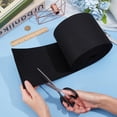 thumbnail image 3 of 6.5 Yards Felt Fabric Roll 5.5 Inch Wide Craft Felt Fabric Black Nonwoven Felt Roll for DIY Craftwork Sewing and Patchwork 2mm Thick, 3 of 9