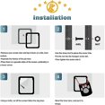 thumbnail image 4 of Dog Door Cat Doors Easy To Install Lockable Pet Door (29cm X 24cm), 4 of 5