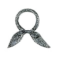 thumbnail image 1 of INSPIRAR CHIC Mujeres Leopardo 35" Grandes Pañuelos Cuadrados Chal de Satén Sedoso Bufanda para la Cabeza Pañuelo para el Cuello 90x90cm Gris, 1 of 6