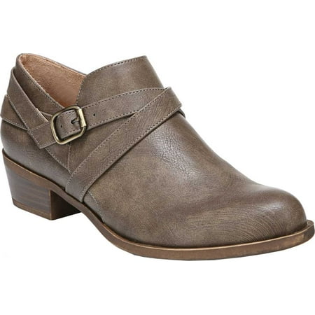 

Women s Life Stride Adley Ankle Bootie Taupe Synthetic 10 M