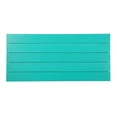 thumbnail image 3 of WestinTrends Paloma 68" Outdoor HDPE Modern Rectangular Patio Dining Table With Umbrella Hole, Turquoise, 3 of 10