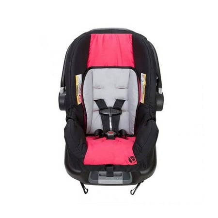 Baby Trend Ally 35 Pound Rear Facing Travel Infant Baby Car Seat, Optic Pink