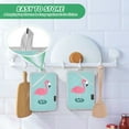 thumbnail image 6 of Pot Holders Set of 2 Heat Resistant 338℉ Kitchen Oven Gloves Potholder Cooking Baking Microwave Mitts Flamingo, 6 of 7