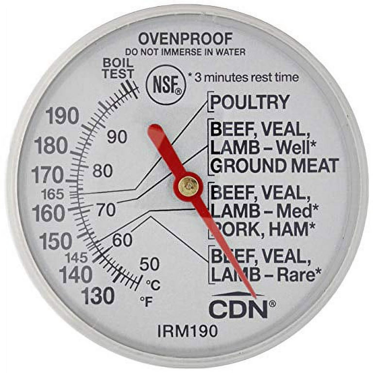 Cookware & More - CDN Ovenproof Meat Thermometer - Glow (IRM200-GLOW)