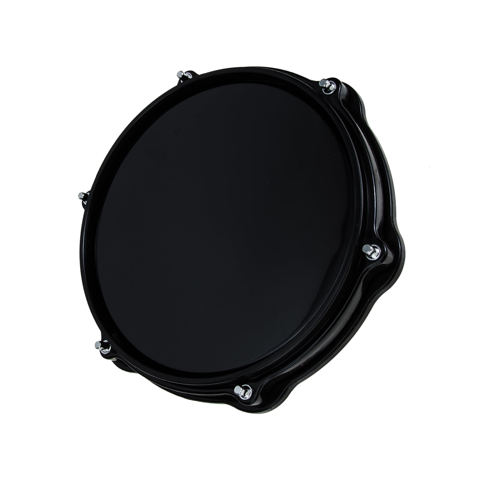 Eease Electronic Drum Practice Pad Rubber for Beginners/Home 10" Black