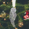 thumbnail image 4 of Marakabeis Angel Wing Christmas Tree Ornament, Personalized Memorial Remembrance Decoration for Loss of Loved One, 4 of 7