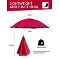 thumbnail image 3 of Sombrero tipo paraguas NOUCCI, ligero, 69 cm, 3 of 9