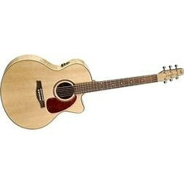 Seagull Performer Series Guitare Électrique Acoustique Mini Jumbo à Découpes