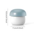 thumbnail image 4 of Mini taza para hacer hielo, herramienta de molde de bandeja de cubitos de hielo en forma de hongo de silicona (azul claro), 4 of 8