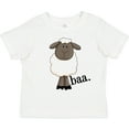thumbnail image 3 of Inktastic Baa. Cute Sheep Design Boys or Girls Toddler T-Shirt, 3 of 5