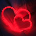 thumbnail image 1 of LINLIN LED Neon Sign,Heart Neon Sign Night Light Wall LED Neon Lamp USB Battery Powered Led Neon Light Sign for Home Bedroom Bar Party Decoration, 1 of 4