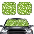 thumbnail image 2 of Saiise Funny Sheep Doing Yoga for Foldable Car Sun Shades (2-Pack) Offer Sun Protection with an Easy-fold Design for Convenient Windshield Shading-Large, 2 of 6