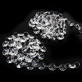 thumbnail image 1 of Araña de guirnalda de cuentas acrílicas transparentes de 33 pies, suministros de boda colgantes, 1 of 6
