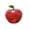 Red, variant on PEIBang Apple Shaped Containers,Candy Dish and Cookie Jar Storage,Red Clear Apples Candy Boxes for Holiday Decor Party Favor