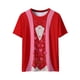 thumbnail image 5 of Xuyuer Valentine's Day Women's Tshirts Holiday Party Funny Costume 3D Print Funny Tuxedo Graphic T-Shirt Novelty Short Sleeve Crewneck Shirt Circus Costume Showman T-Shir, 5 of 9