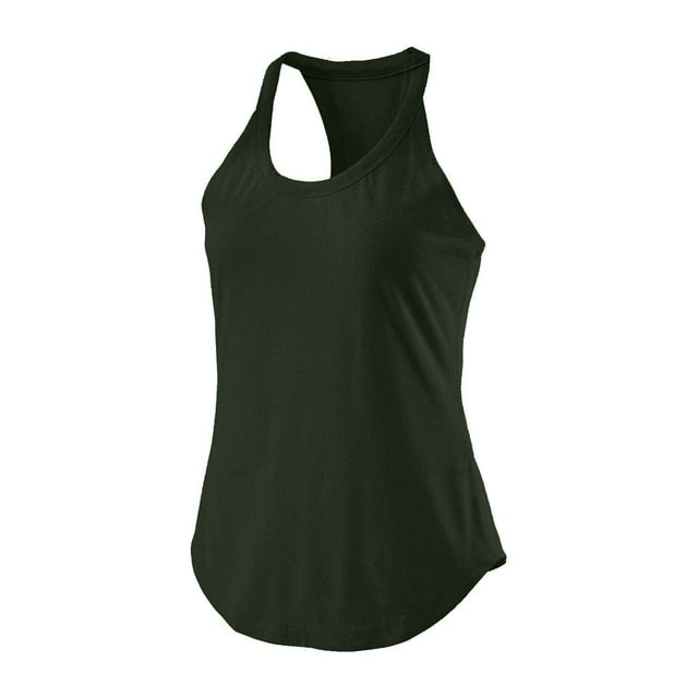Workout Tops for Women Seamless Basic Sleeveless Muscle Tank Tops Racerback Athletic Yoga Running Daily Shirts Lightweight