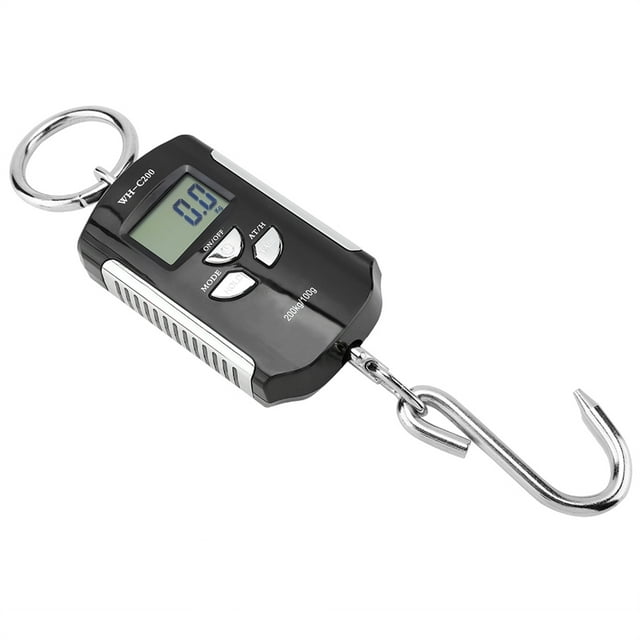 Báscula digital LCD, báscula colgante electrónica portátil báscula de peso colgante báscula de gancho rendimiento probado Jadeshay A