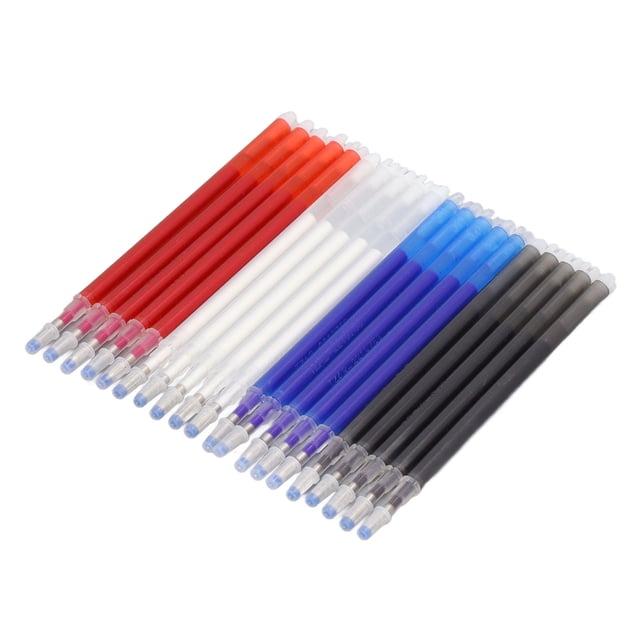 Heat Erasable Pens Refills, Fabric Marking Pen Refills 4 Colors 80 Pieces Heat Erasable For Clothing