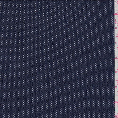 Dark Blue Athletic Mesh, Fabric By the Yard