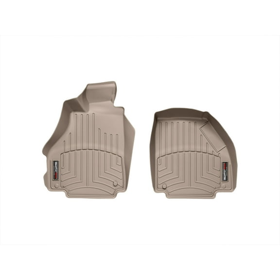 WeatherTech Custom Fit FloorLiners compatible with Ferrari 458 Spider, 458 Italia - 1st Row (Driver & Passenger), Tan