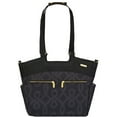 JJ Cole Camber Diaper Bag Black and Gold